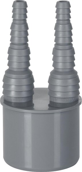 Doppel-Schlauchnippel DN50, 8-19mm