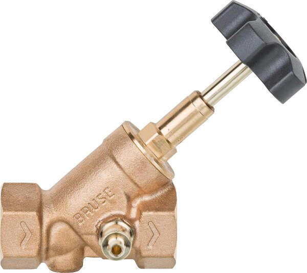 Freistromventil ROTGUSS,DN25 (1") mit Entl., mit steigender Spindel, Ergo Handrad