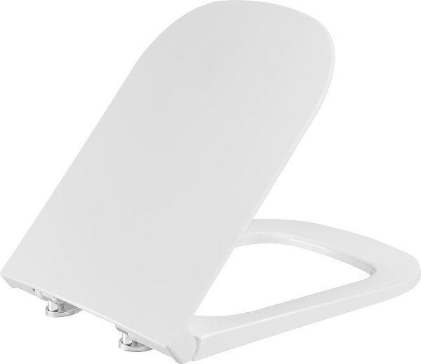 WC-Sitz Urucula weiß, Softclose aus Duroplast Edelstahlscharnier