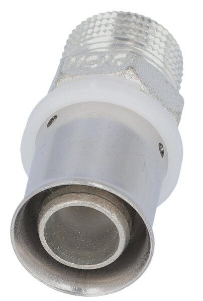 Pressfitting für MSVR Übergang AG, verzinnt, 16x2mm - 1/2", TH-Kontur