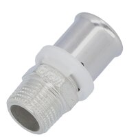 Pressfitting für MSVR Übergang AG, verzinnt, 26x3mm - 3/4", TH-Kontur