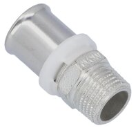 Pressfitting für MSVR Übergang AG, verzinnt, 32x3mm - 1", TH-Kontur