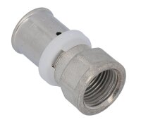 Pressfitting für MSVR Übergang IG, verzinnt, 16x2mm - 1/2", TH-Kontur