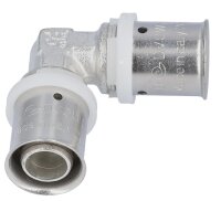 Pressfitting für MSVR Winkel 90°, verzinnt, 26x3 - 26x3mm, TH-Kontur