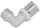 Pressfitting für MSVR Übergangswinkel AG, verzinnt, 26x3mm - 3/4", TH-Kontur
