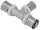 Pressfitting für MSVR T-Stück reduziert, verzinnt, 20x2 - 16x2 - 20x2mm, TH-Kontur