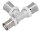 Pressfitting für MSVR T-Stück reduziert, verzinnt, 20x2 - 20x2 - 16x2mm, TH-Kontur