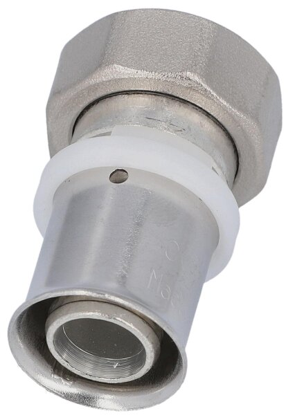 Pressfitting für MSVR Verschraubung, flachd.,verzinnt, 20x2 - 3/4" IG, TH-Kontur