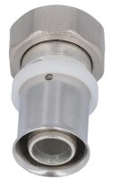 Pressfitting für MSVR Verschraubung, flachd.,verzinnt, 26x3 - 1" IG, TH-Kontur