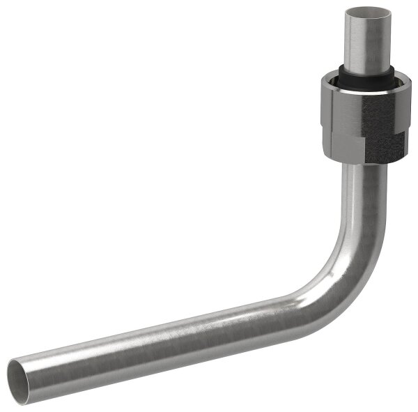 Metallrohr-Passwinkel 90° mit Eurokonusverschraubung 15mm, 2 Stück