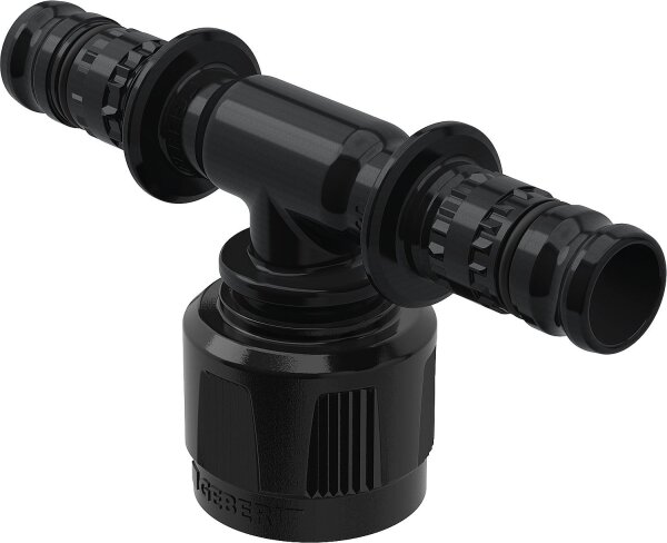 Mepla Übergangs-T-Stück mit Adapter MeplaFix PVDF d20-MF20-d16
