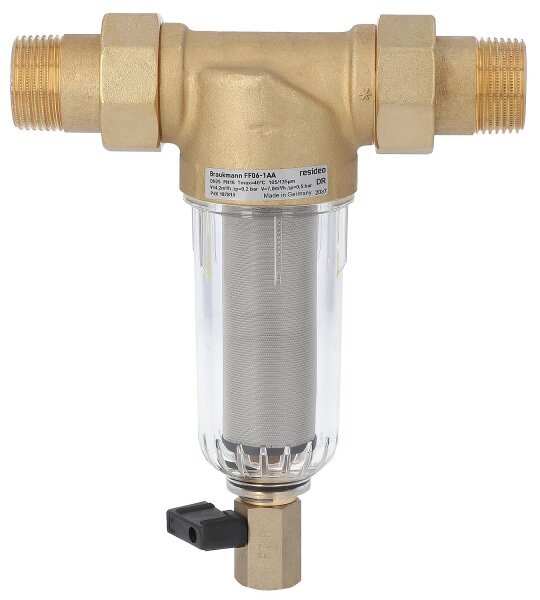 Feinfilter MiniPlus-FF FF06 Messing AA DN15 (1/2")