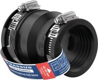 Adapterkupplung CAC 1362 Spannber. 121-136 x 100-116mm EPDM, PN 0,6 bar