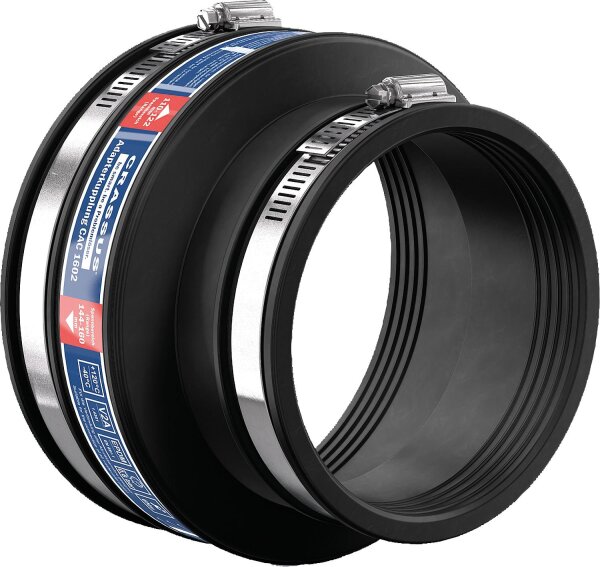 Adapterkupplung CAC 1602 Spannber. 144-160 x 110-122mm EPDM, PN 0,6 bar