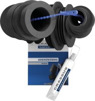 Handwerkerring 7-teiliges Gummiadapter Set TPE Tmax:...