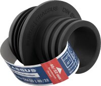 Kombiadapter CKA 100-105 x 90/75mm, TPE, Tmax: +140°C