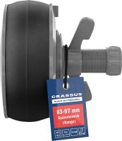 Schnellverschlussstopfen CSV 90 PVC, Spannber. 83-97mm EPDM/PVC, PN 0,5 bar