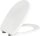 WC-Sitz Twist mit Softclose aus Duroplast weiß, mit Take-Off und Scharnier aus Edelstahl