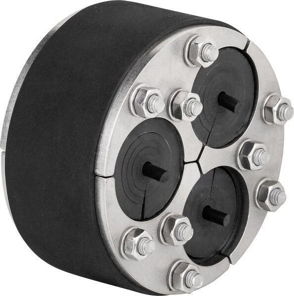 Ringraumdichtung Multi DN100, 3x (4-32mm) EPDM, V2A