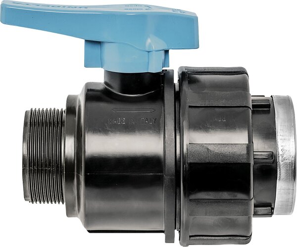 Kugelhahn mit IG/AG DN15 (1/2")