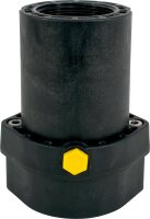 Rückschlagklappe DN40 (1 1/2") mit Entleerschraube