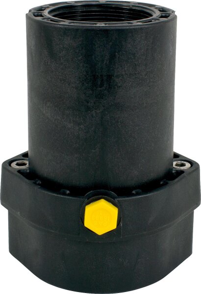 Rückschlagklappe DN50 (2") mit Entleerschraube