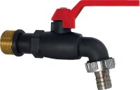 Auslaufkugelhahn-PA 1/2" mit Tülle