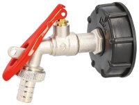 IBC Adapter mit abschließ. Auslaufkugelhahn...