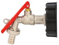 IBC Adapter mit abschließ. Auslaufkugelhahn...