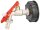 IBC Adapter mit abschließ. Auslaufkugelhahn 3/4", S 60 x 6