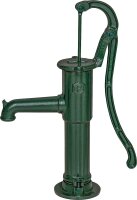 Handpumpe mit Rundflansch Typ 75, 1 1/4", schwarz