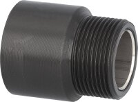 PE-Anschweissnippel DN50 x DN32(11/4") AG