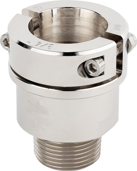 MiniGebo DN 20(3/4"),AG Serie 304,Messing vernickelt