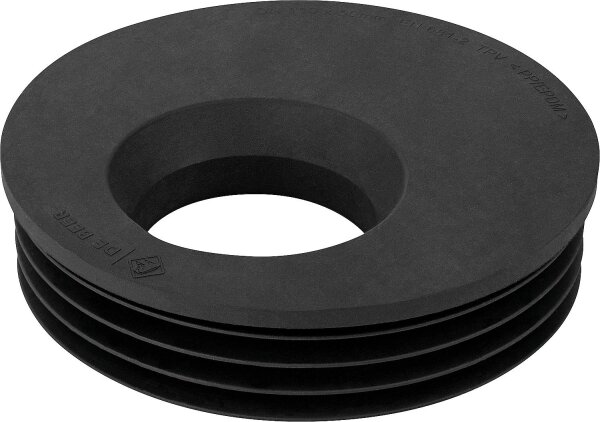 Abwasserinnenreduzierstück DN 110x90 , schwarz