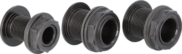 Anschluss-Kit für Regenwassertank, 2x11/4" und 3/4", 750l-1000l