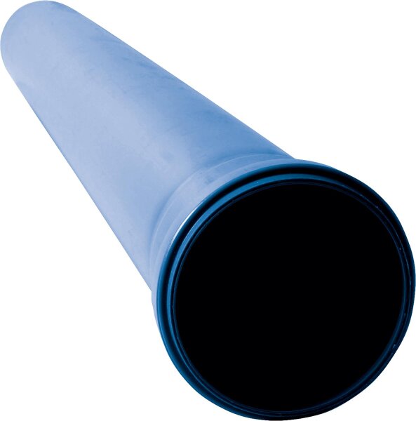 Abflussrohr TRIPLUS mit einer Muffe D=110 DN=100 L=150mm VPE=20