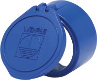 Schutzaufsatz zu Zapfhahnzähler Farbe: blau