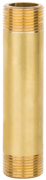 Wasserzähler Passstück Messing, DN25 (1") x 190mm für DN20 Wasserzähler
