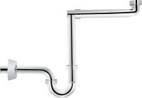 Waschtisch-Raumsparsiphon DN32(1 1/4")x32mm,...