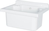 Ausgussbecken "Mini" Kunststoff weiß, mit...
