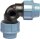 Winkel 90° mit seitlichem Innengewinde-Abgang 32mm x 32mm 3/4"