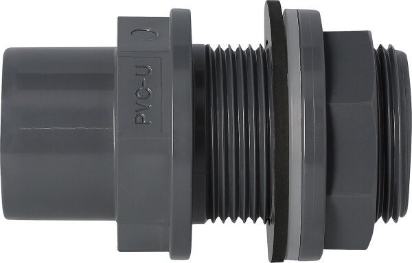 Tankdurchführung PVC-U  Ø32/40 x DN32(1 1/4") Typ A