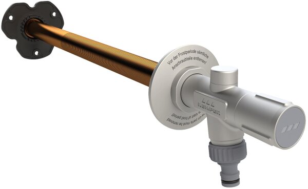 Frostsicheres Außenwandventil Kemper Frosti-Plus,Rotguss, DN15 (1/2"),Wandstärke 150-415mm