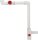 Waschtisch Raumsparsiphon DN32(1 1/4")x32mm mit Haarsieb