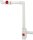 Waschtisch Raumsparsiphon DN32(1 1/4")x32mm mit Haarsieb