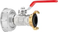 IBC Adapter Set Geka plus mit Kugelhahn und Kupplung