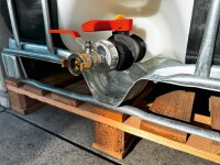 IBC Adapter Set Geka plus mit Kugelhahn und Kupplung