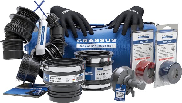 Aktionsset Crassus-Problemlösertasche, mehrteiliges Set. Limitiert!