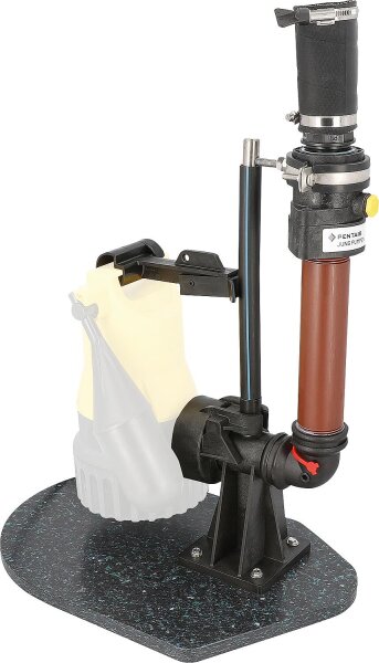 Gleitrohrsystem Jung Easyfix 32 Single, auf Grundplatte