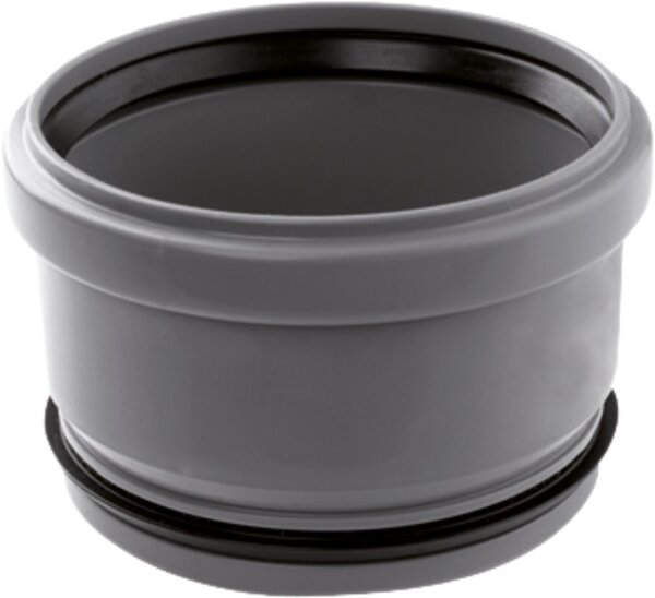 Abwasser-Innen-Reduzierstück DN 125 x 110, konzentrisch, für HT-Rohr und KG-Rohr